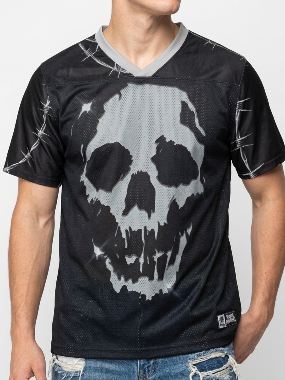 Broken Promises skull jersey 🖤